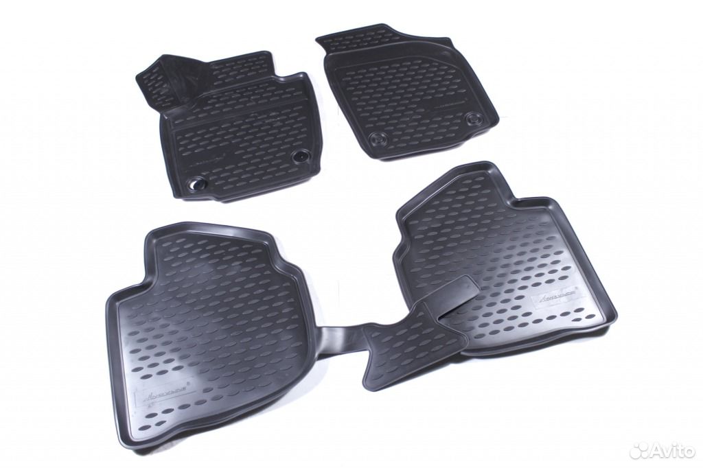 Коврики 3D в салон Новлайн skoda Rapid