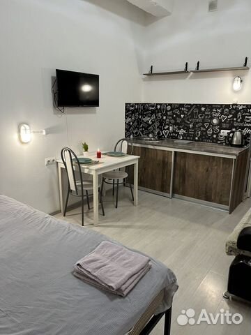 Квартира-студия, 26 м², 2 кровати
Квартира-студия, 26 м², 2 кровати