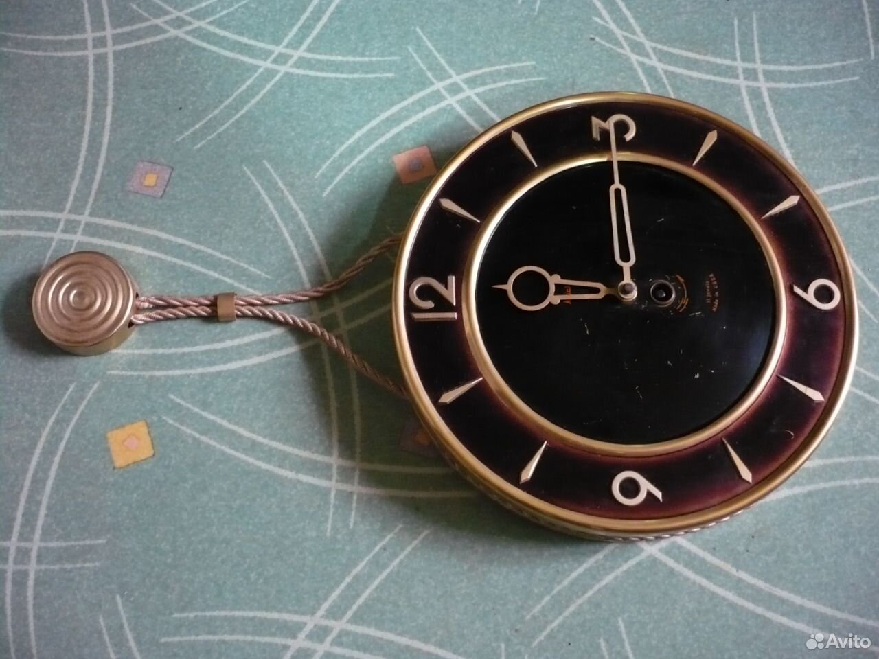 Часы Маяк 1973гнастенные