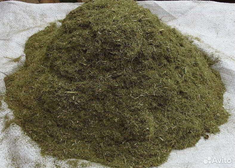 Гранулированная витаминно-травяная мука люцерны купить на Зозу.ру - фотография № 2