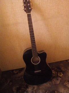 Продам naranda DG220BK акустическая черная гитара