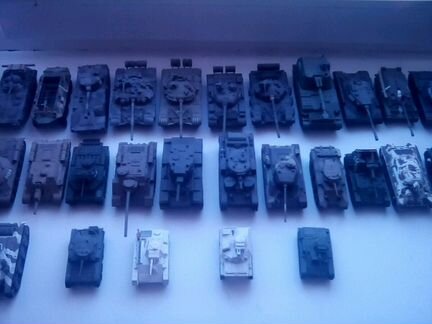 Модели танков из серии 