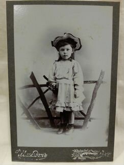 Фотография девочка Серпухов начало 20 века