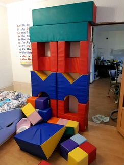 Модульный набор. детских кубиков