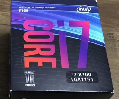 Процессор intel core i7-8700 (BOX)