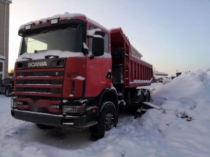 Самосвал Scania R124 св6X6HZ360