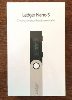 Ledger Nano S криптокошелек. Новый в пленке