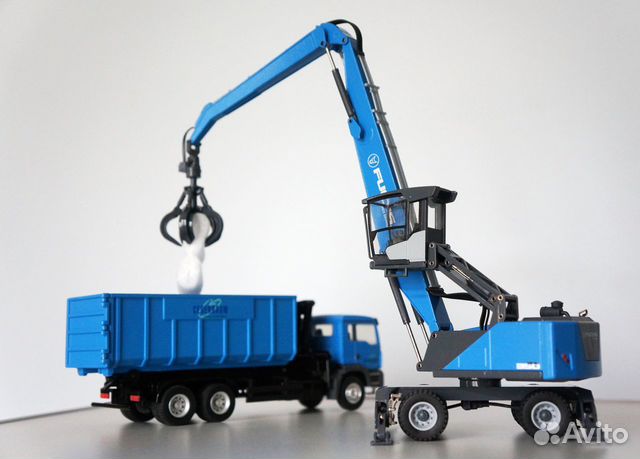 1/50 кран Fuchs 350 экскаватор перегружатель