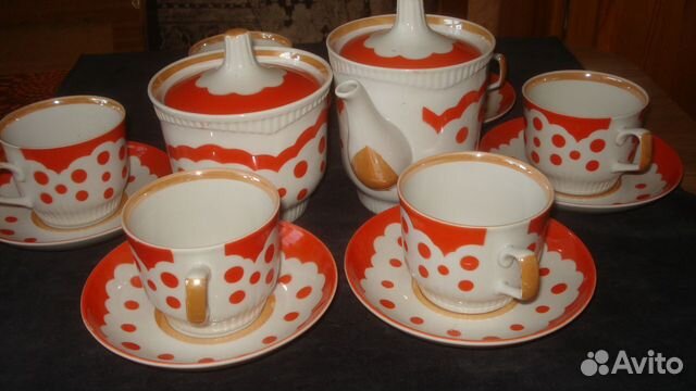 Сервиз чайный новый. Ситечки для чая