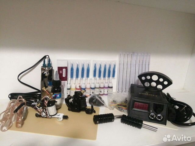 Большой набор для тату (татуировки)