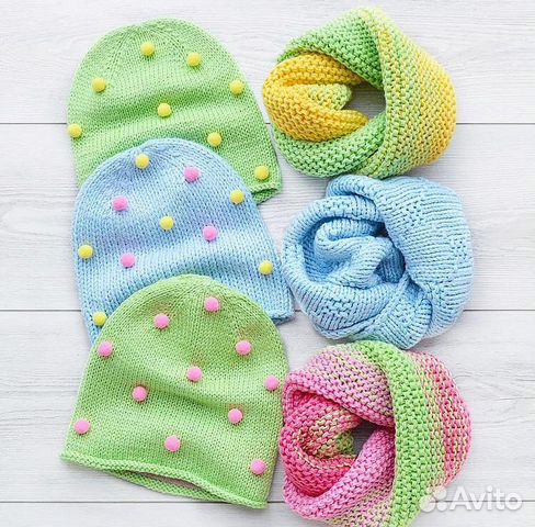 Шапки и снуд осень