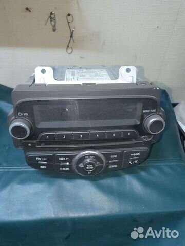 Штатная магнитола на шевроле круз 2013г