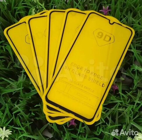 Защитные стекла 9D на множество моделей