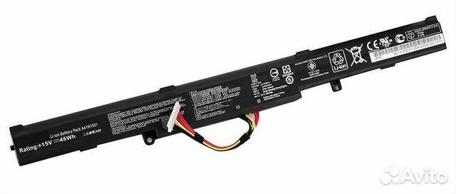 Аккумулятор Asus x450e, GL752,N552 / A41N1501