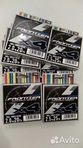 Плетенка леска YGK Frontier Х4