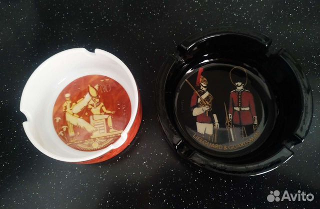 Пепельницы керамические сувенирные