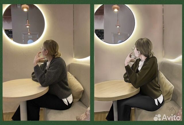 Арты аватарки стикеры на заказ