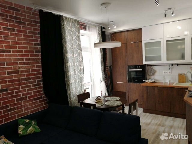 

1-к. квартира, 52 м², 2 кровати