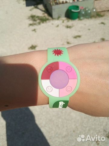 Браслеты с индикатором солнца