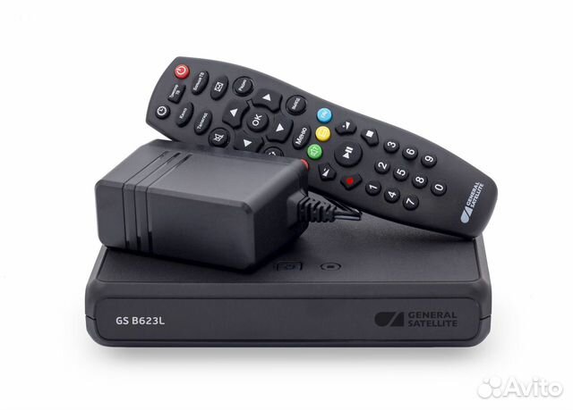 Приемник двухтюнерный спутниковый GS B623L-4K