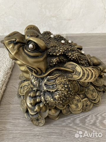 Статуэтка Жаба символ достатка