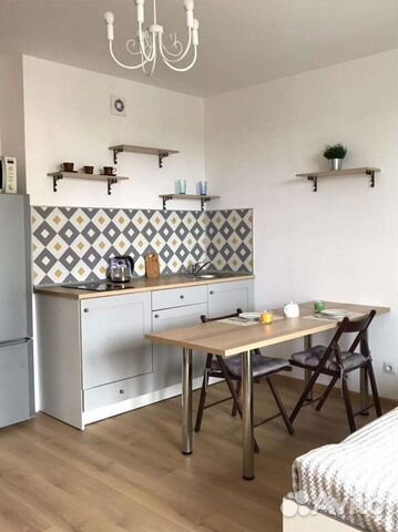 

Квартира-студия, 28 м², 2 кровати