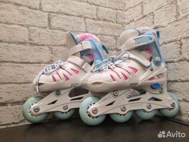 Роликовые коньки reaction размер 28-31