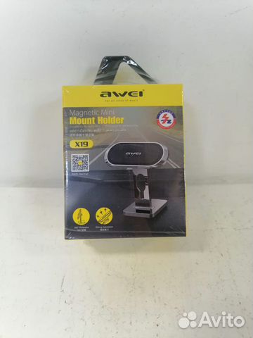 Держатель мобильного телефона Awei X19 Silver