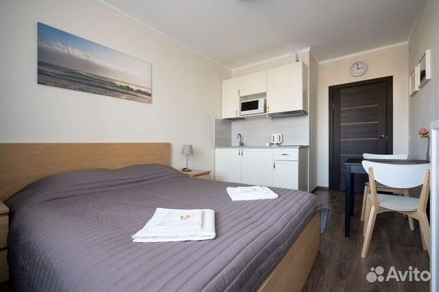 

Квартира-студия в апарт-отеле, 22 м², 1 кровать