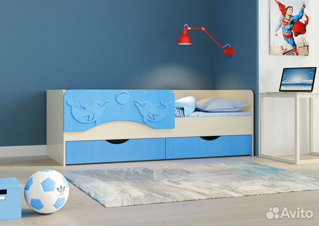 Кровать Дельфин 2:2
