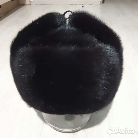 Норковая шапка мужская