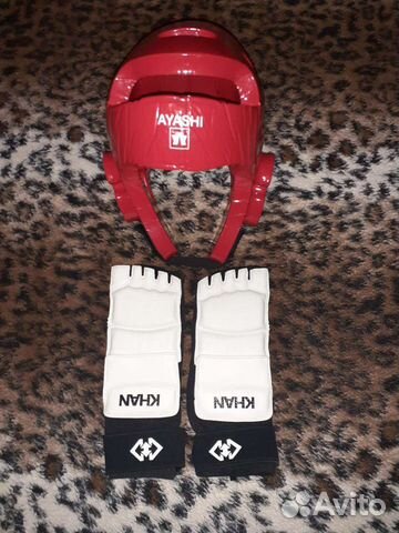 Детский шлем защитный для тэхвандо