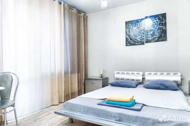 

Квартира-студия, 35 м², 1 кровать