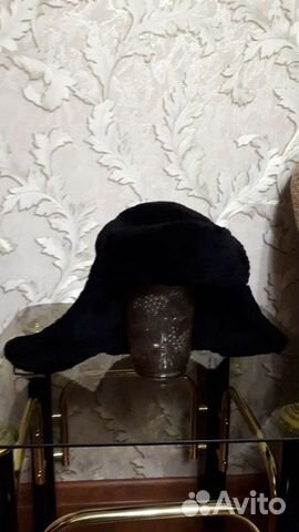 Шапка -ушанка цигейка СССР