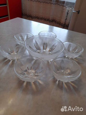 Вазочка и 6 розеток СССР