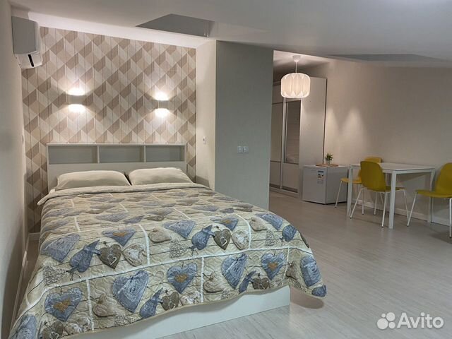 

Квартира-студия, 34 м², 2 кровати