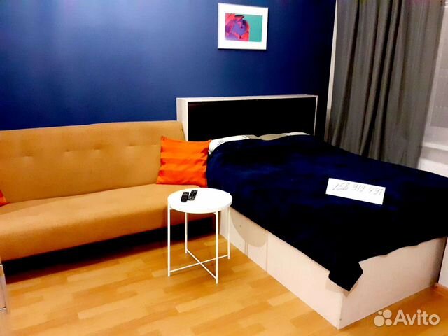 

Квартира-студия, 27 м², 2 кровати