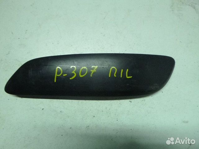 Молдинг переднего бампера peugeot 307 2001-2007