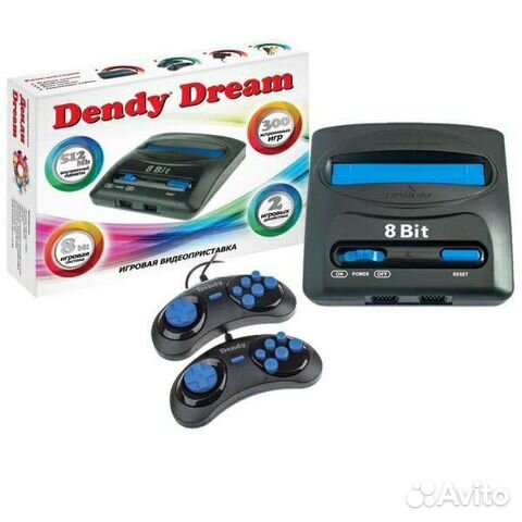 Игровая приставка денди (dendy )