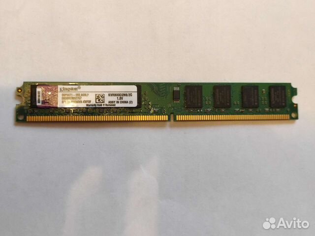 Оперативная ram ddr2 2gb для пк 800MHz