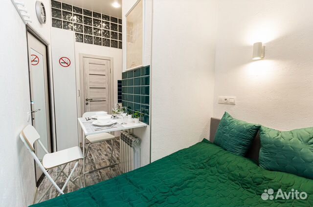 

Квартира-студия, 10 м², 1 кровать