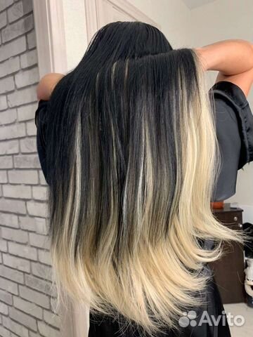 Наращивание волос в салоне и на дому