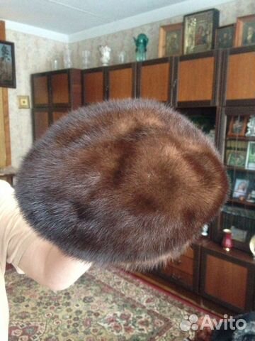 Женский берет норка