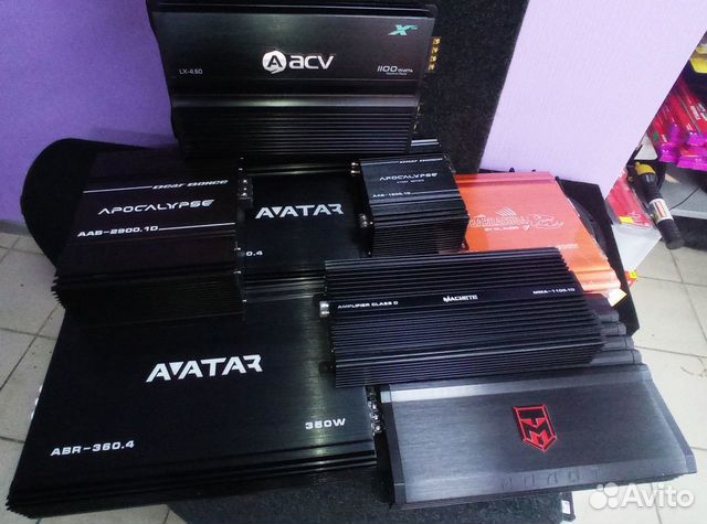 Автомобильный усилитель звука