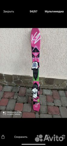 Горные лыжи детские К2