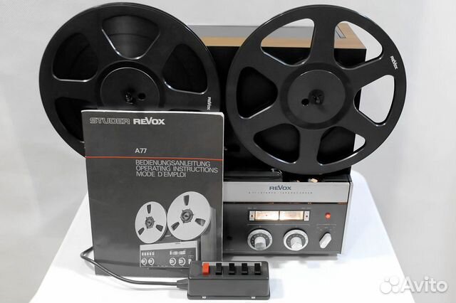 Бобинная Дека / R2R Tape Deck Revox A77 2/38,1975г