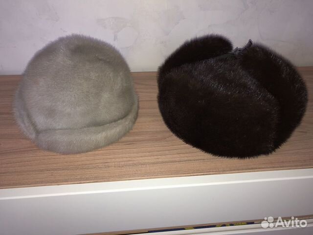 Мужская и женская шапка