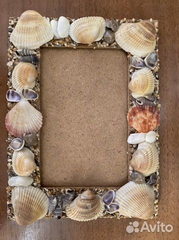 Рамка с ракушка
