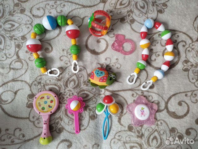 Прорезыватели, погремушки