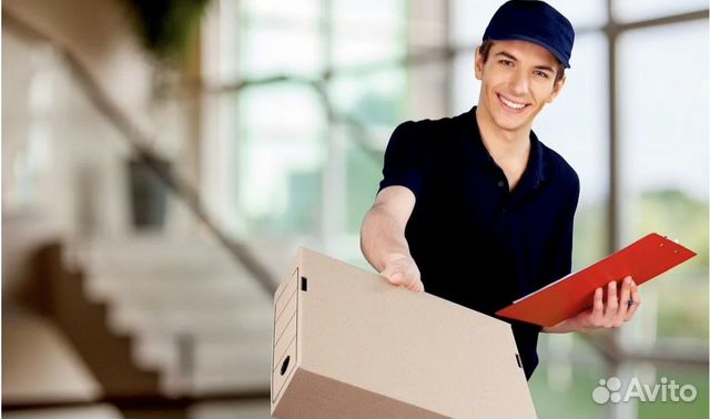 Водитель экспедитор со своим автомобилем